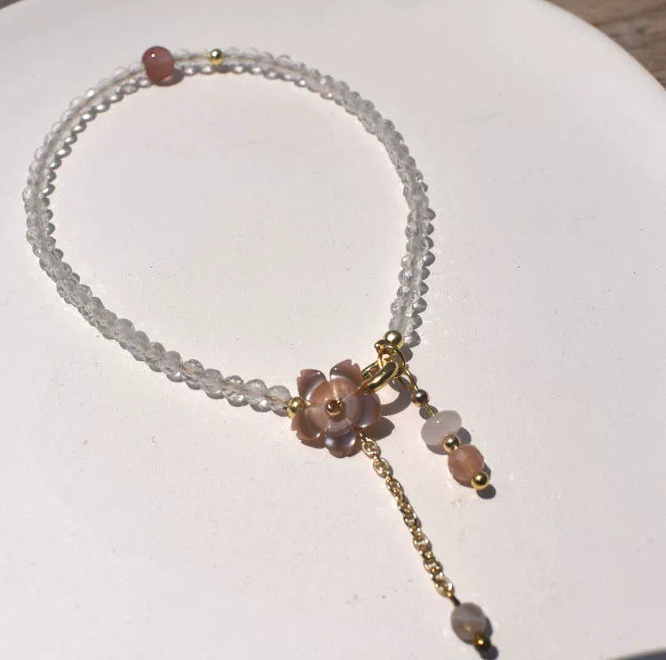 Nanhong Well-Designed Ultra-Fine Ins Crystal Bracelet