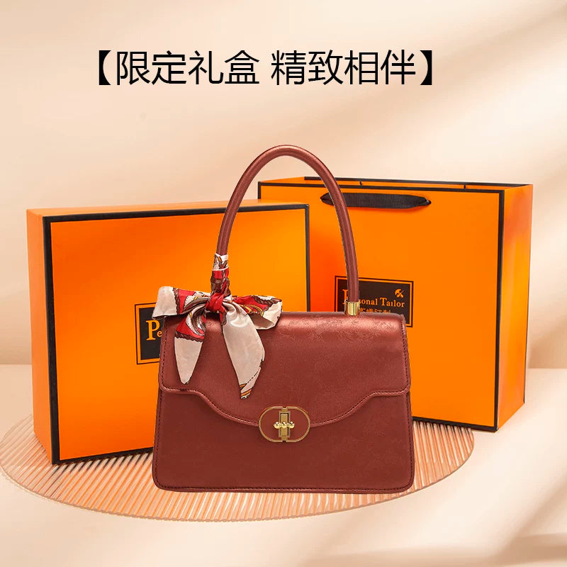Red Bag Women's New Chinese Style National Style Wedding Bag Bridal Bag Gift Fancy Handbag Daily Available Messenger Bag