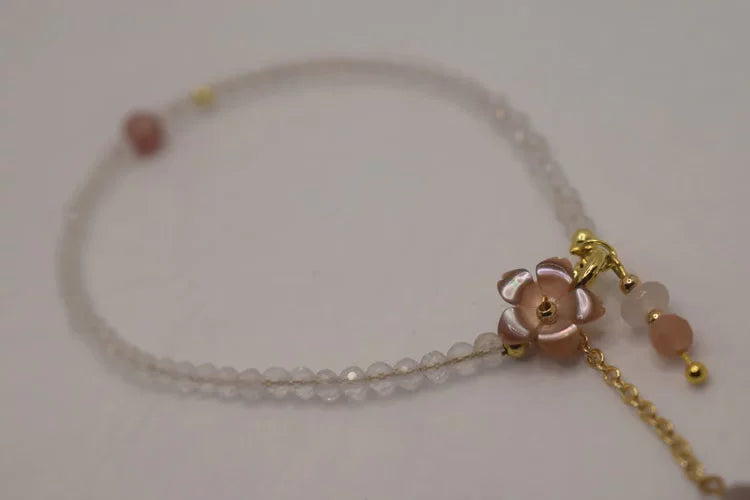 Nanhong Well-Designed Ultra-Fine Ins Crystal Bracelet