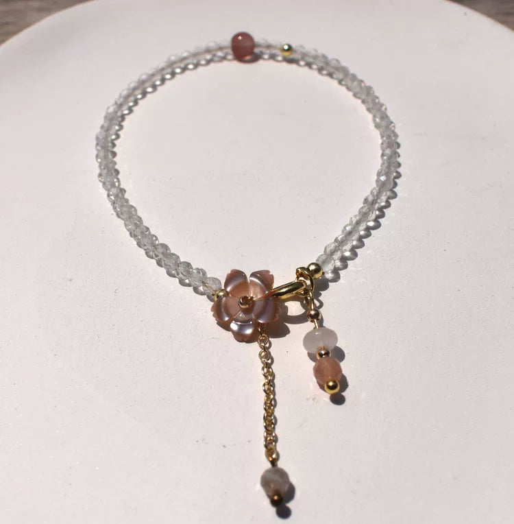 Nanhong Well-Designed Ultra-Fine Ins Crystal Bracelet