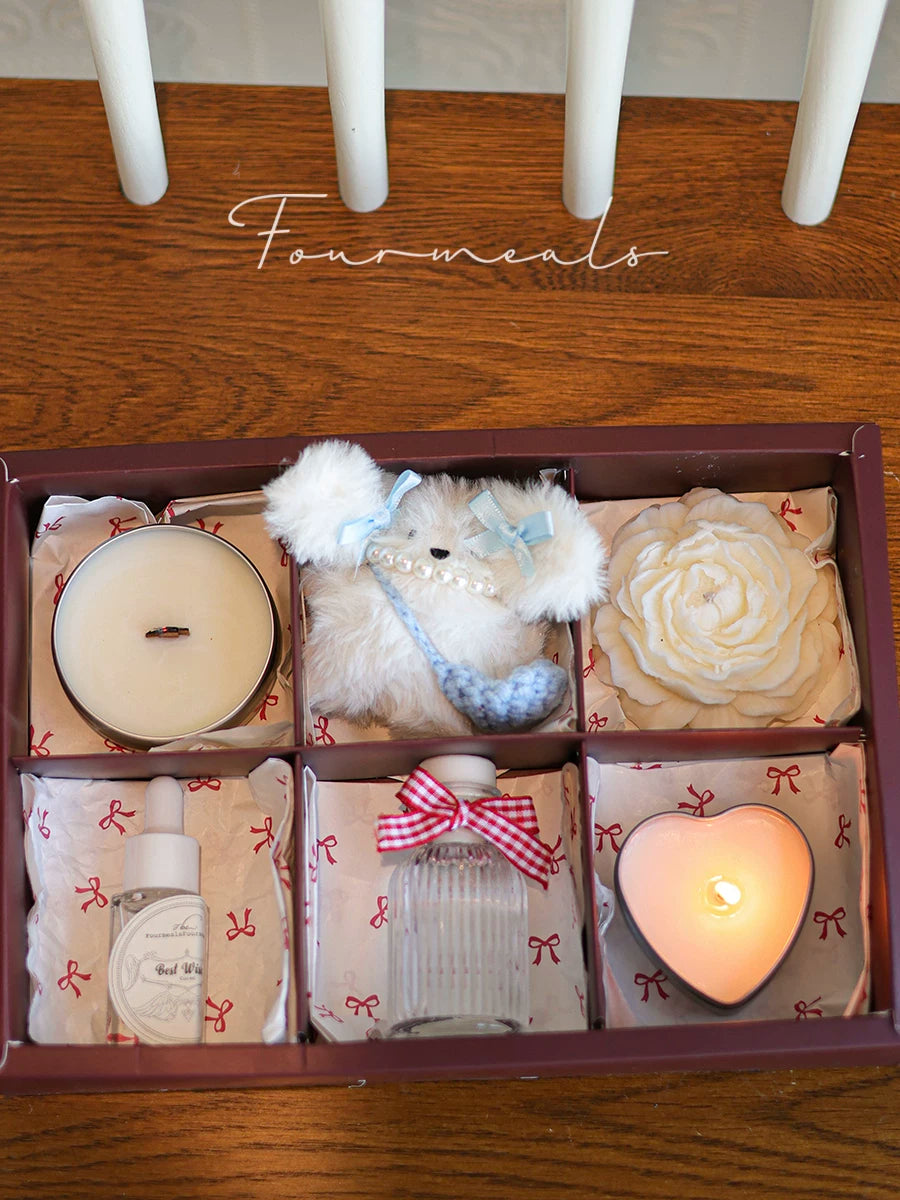 Happy Mid-Autumn Festival Essential Oil Ornaments Cute Gift Box