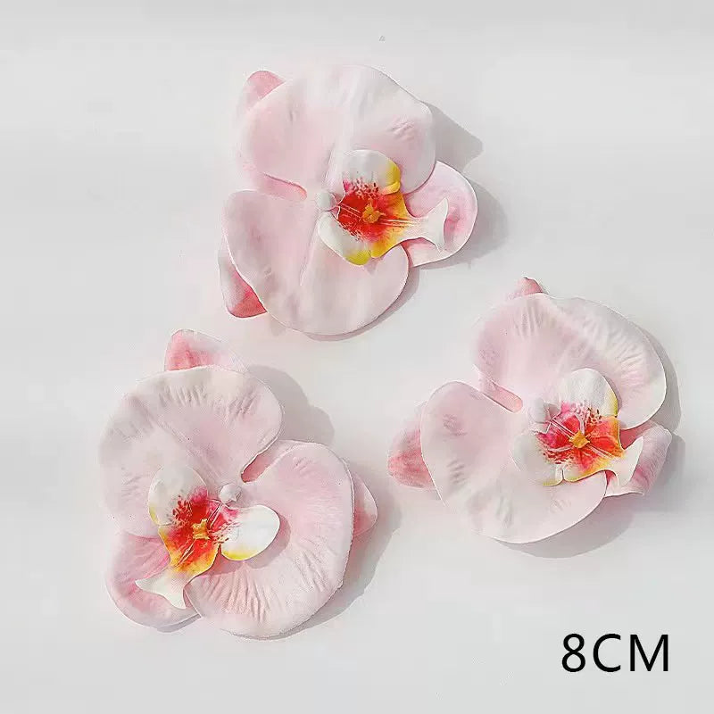 2025 Mother's Day Cake Decoration Heart Plug-in Pearl Channeling Necklace Phalaenopsis Ladieswear Happy Holiday Inserts