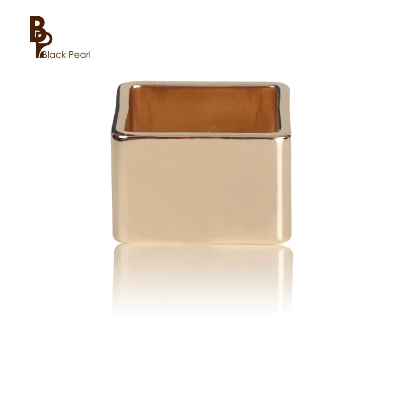 Square Copper Korean Fashion Large T-shirt Scarf Buckle