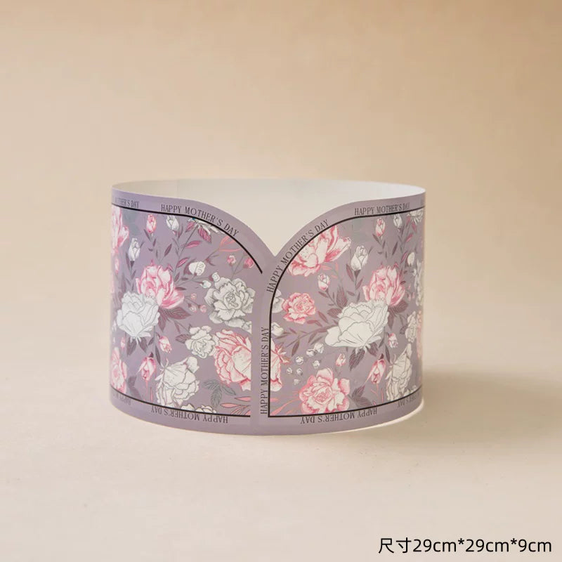 2025 Mother's Day Cake Decoration Heart Plug-in Pearl Channeling Necklace Phalaenopsis Ladieswear Happy Holiday Inserts