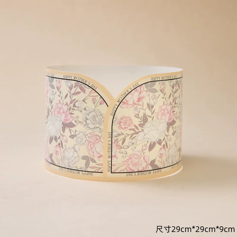 2025 Mother's Day Cake Decoration Heart Plug-in Pearl Channeling Necklace Phalaenopsis Ladieswear Happy Holiday Inserts