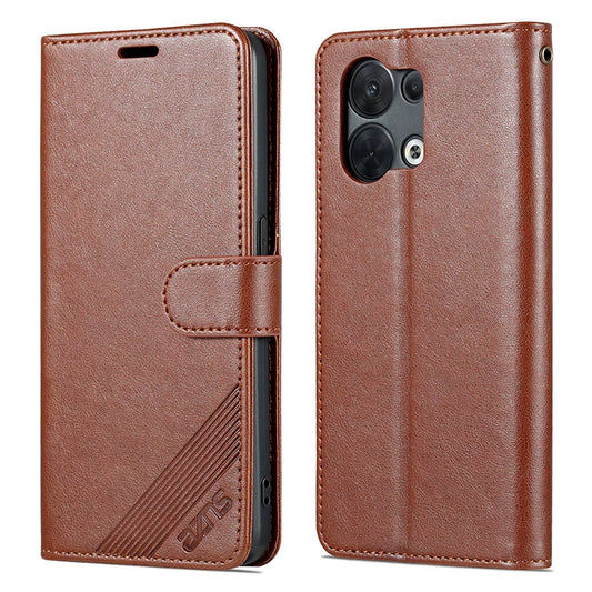Opporeno8 Leather Case Flip Phone Case Reno8pro5g Drop-Resistant Protective Case All-Inclusive Men's and Women's Wallet
