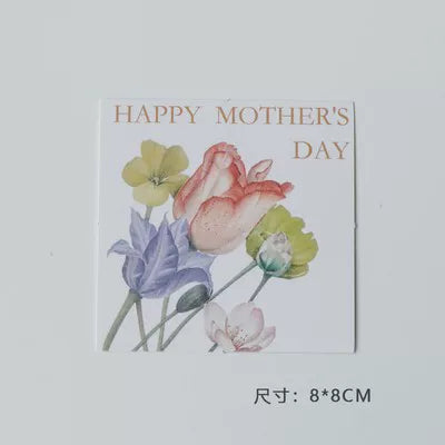 2025 Mother's Day Cake Decoration Heart Plug-in Pearl Channeling Necklace Phalaenopsis Ladieswear Happy Holiday Inserts